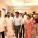 Dr. Pemmasani Chandrasekhar inaugurating Skin Perfect Hospital Guntur in Kothapet