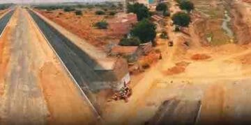 Amaravati Capital Development Seed Access Road works
