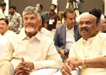 Andhra Pradesh Chief Minister N Chandrababu Naidu speaking in the Assembly about social media ban for children under 13.