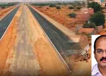 Amaravati capital construction site highlighting CRDA development works and administrative changes