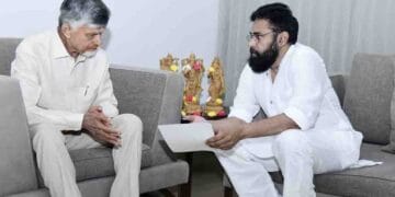 Chandrababu Naidu and Pawan Kalyan meeting over Andhra Pradesh Rajya Sabha Candidates 2026 discussions.