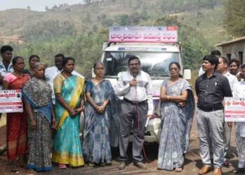 ITDA officials conducting Child Marriage Awareness Paderu programme in Onuru and Nandigaruvu villages