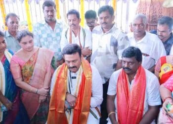 Deputy Speaker Raghu Rama Krishna Raju at Veera Perantallamma Temple Ugadi Celebrations in Velivarru