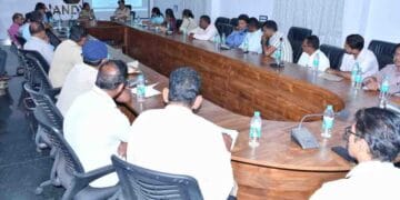 Nandyal Drug Control Meeting at District Police Office VC Hall