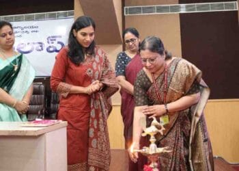 PIB officials conducting VARTALAP workshop in Sangareddy