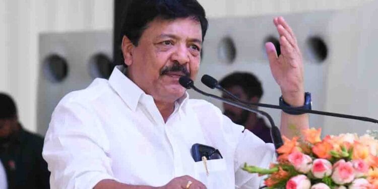 Minister Kandula Durgesh addressing Telugu theatre revival on World Theatre Day