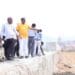 Andhra Pradesh Water Resources Minister Nimmala Ramanaidu inspecting Polavaram project works and reviewing progress with officials