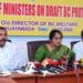 Minister S Savitha speaking about AP BC Protection Act in Vijayawada
