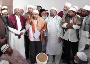 Minister Narayana announcing ₹20 crore minority international school project in Nellore