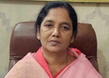 Mega steel plant foundation in North Andhra with leaders and officials