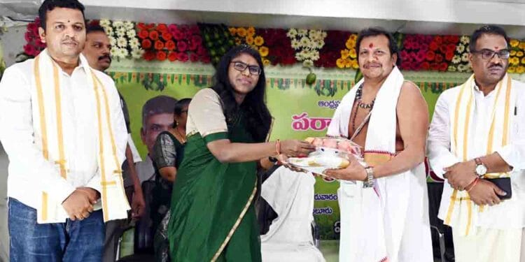 District Collector K Vetriselvi at Ugadi Celebrations Sri Parabhava Nama Year in Eluru