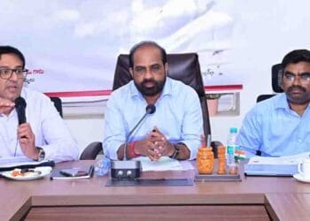 Health Minister Satya Kumar Yadav reviewing Summer Action Plan 2026 with officials in Andhra Pradesh