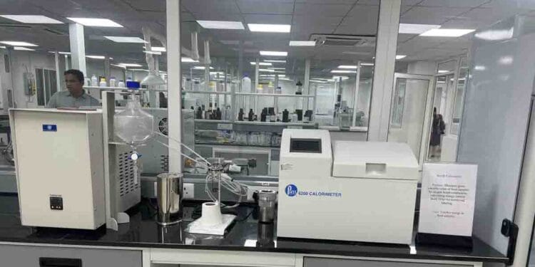 Advanced food testing lab at Tirumala for prasadam quality check