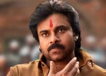 Pawan Kalyan in Ustaad Bhagat Singh movie scene