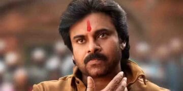 Pawan Kalyan in Ustaad Bhagat Singh movie scene
