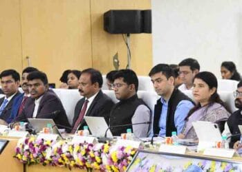Officials working at Amaravati Secretariat amid discussions on IAS postings and political influence