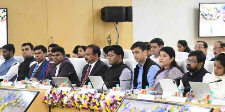 Officials working at Amaravati Secretariat amid discussions on IAS postings and political influence