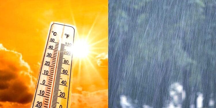 Andhra Pradesh weather update thunderstorms and heatwave conditions