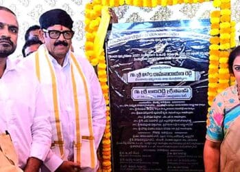 Godavari Pushkaram 2027 Works foundation ceremony in Rajamahendravaram