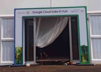 Google AI Data Center in Visakhapatnam construction site
