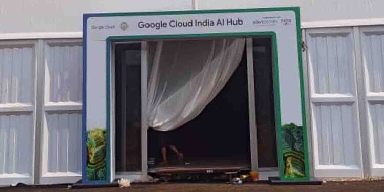 Google AI Data Center in Visakhapatnam construction site
