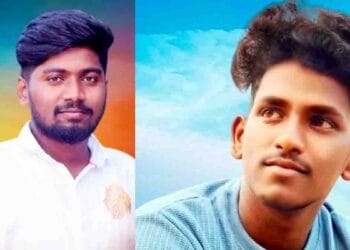 Hyderabad road accident near Choutuppal damaged vans coconut load tragedy