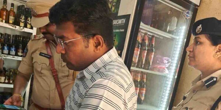 Illegal Liquor Crackdown Andhra Pradesh inspection by excise officials