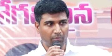 Lavu Sri Krishna Devarayalu after joining TDP Politburo