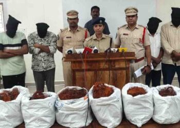 Transformer Theft Gang Arrested in Chintalapudi police recovering copper wire