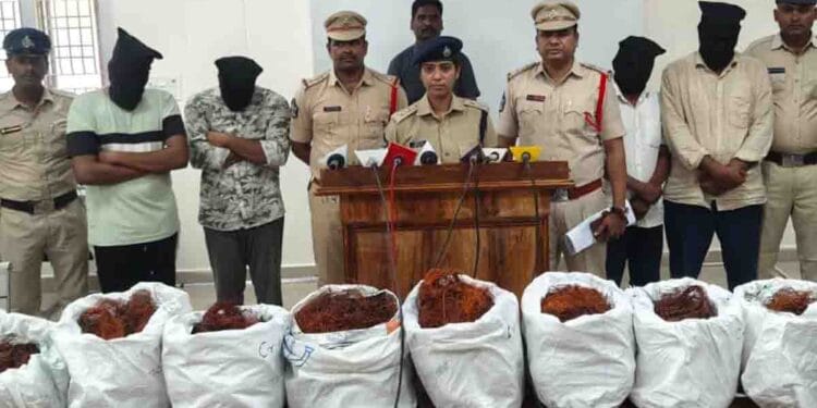Transformer Theft Gang Arrested in Chintalapudi police recovering copper wire