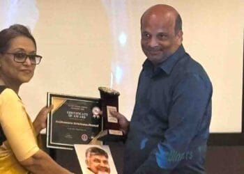 Chandrababu X.O Book Award ceremony in Dehradun