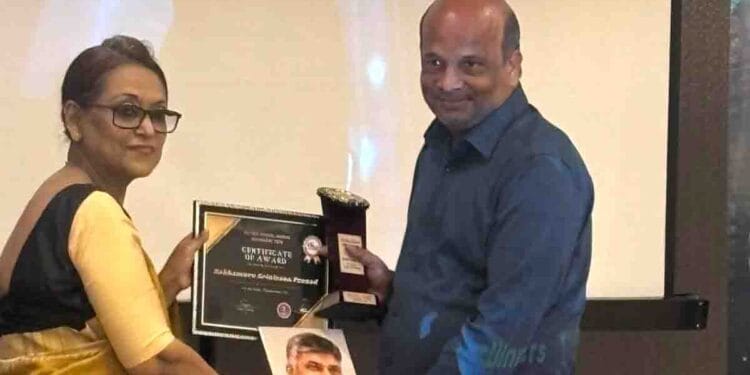 Chandrababu X.O Book Award ceremony in Dehradun