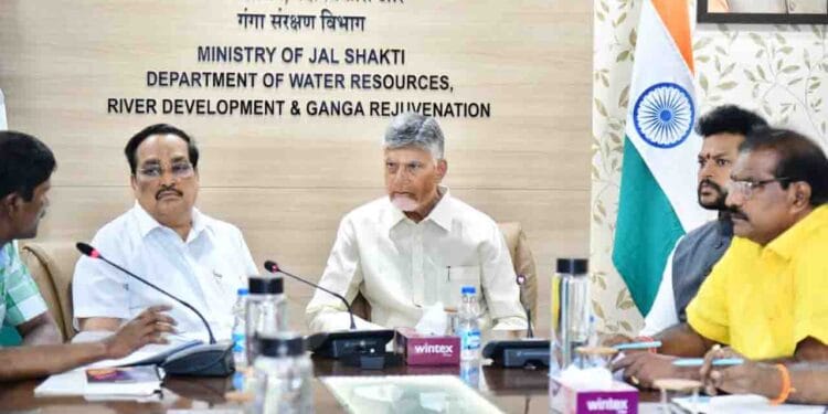 Andhra Pradesh CM Chandrababu Naidu meeting Union Jal Shakti Minister CR Patil over Polavaram Project