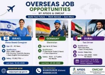 Youth applying for overseas job opportunities announced by AP Skill Development Corporation