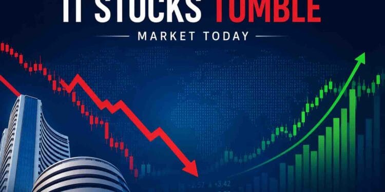 IT Stocks Tumble as Nifty IT Index drops while Energy and Healthcare sectors outperform in the Indian stock market.