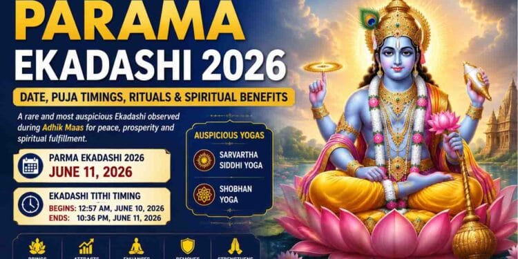 Parama Ekadashi 2026 date, puja timings, vrat vidhi and significance of Lord Vishnu worship during Adhik Maas