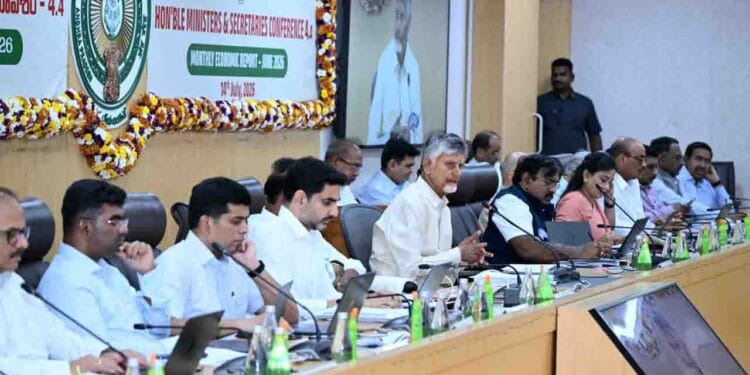 Chief Minister N Chandrababu Naidu launches Monthly Economic Report Andhra Pradesh
