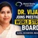 Dr. Pamidimukkala Vijay elected to the World Stroke Organization Board of Directors representing Asia–Oceania.